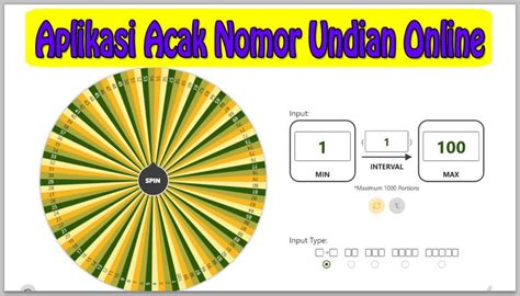 aplikasi acak angka 4 digit|Number Picker Wheel .
